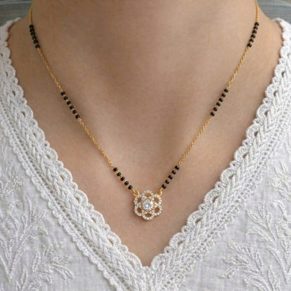 Aishani Gold Plated Mangalsutra