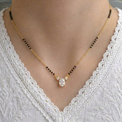 Anahita Gold Plated Mangalsutra