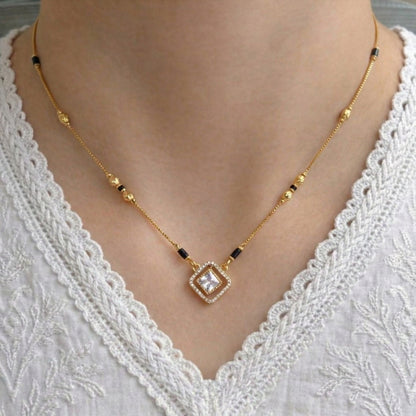 Malvika Gold Plated Mangalsutra