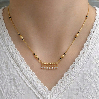 Chhavi Gold Plated Mangalsutra