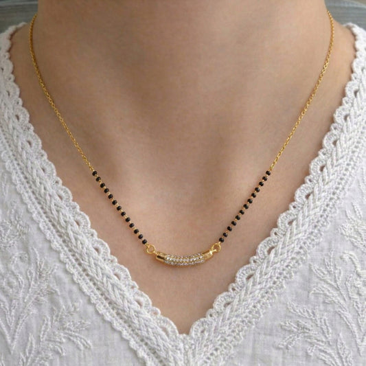 Shraddha Gold Plated Mangalsutra