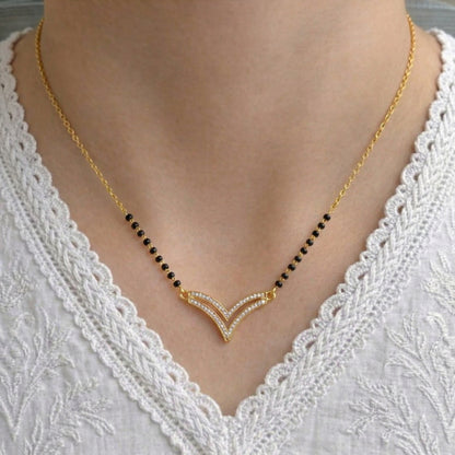 Kiran Gold Plated Mangalsutra