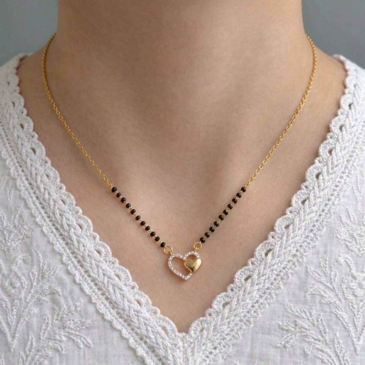 Sadhana Gold Plated Mangalsutra