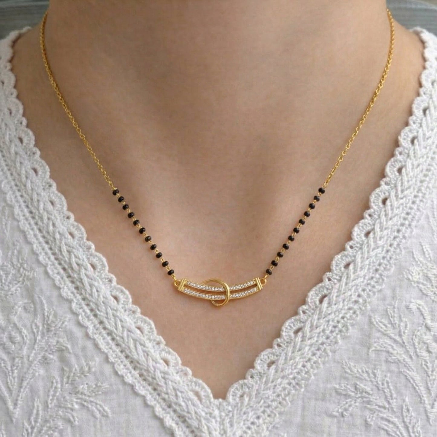 Gayatri Gold Plated Mangalsutra