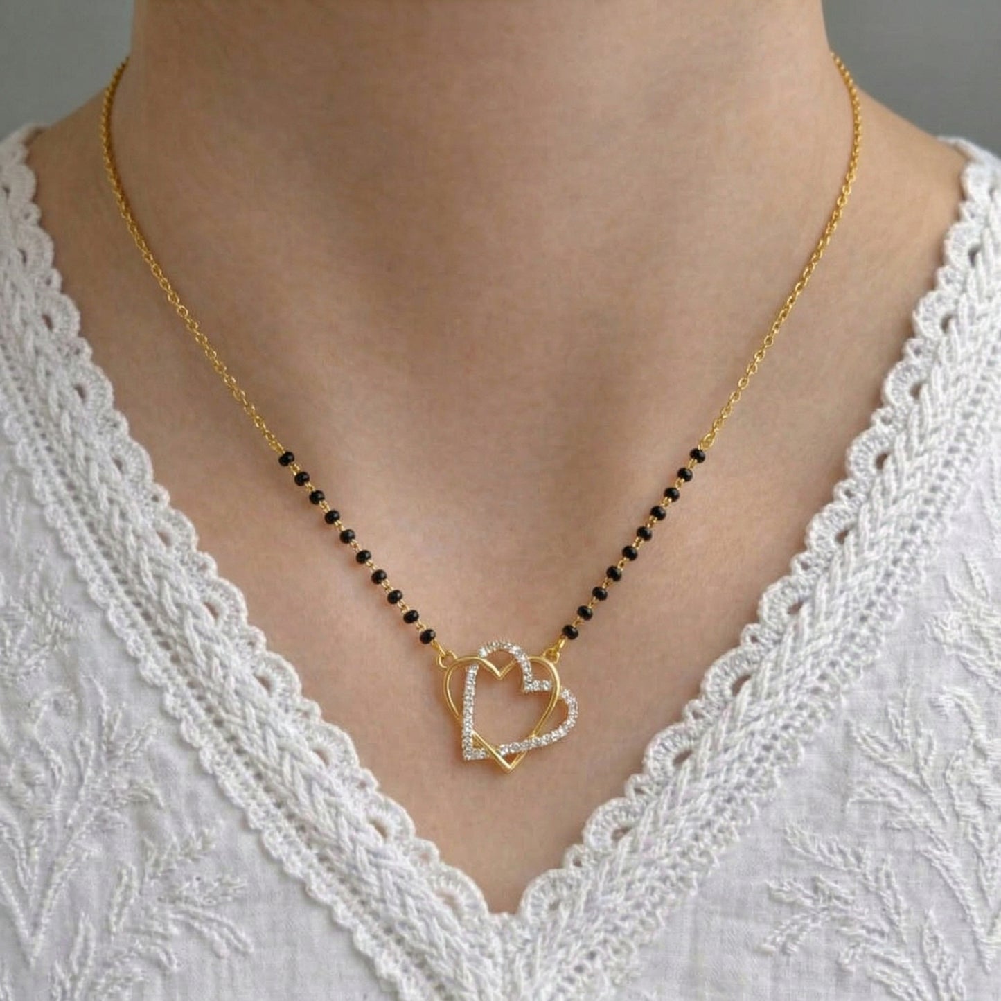 Indira Gold Plated Mangalsutra