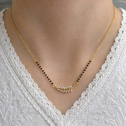 Seema Gold Plated Mangalsutra