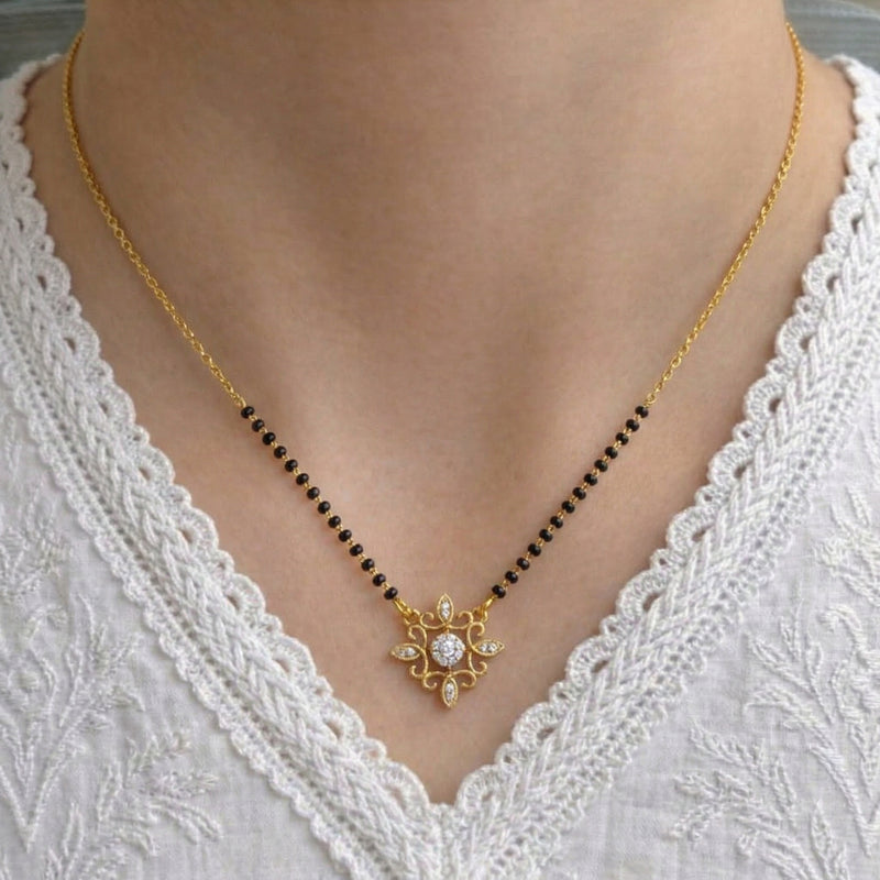 Savita Gold Plated Mangalsutra