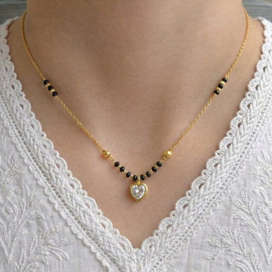 Sunita Gold Plated Mangalsutra