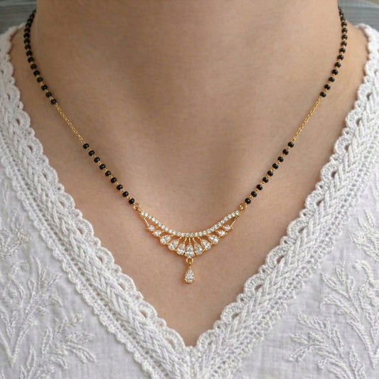Hemandri Gold Plated Mangalsutra