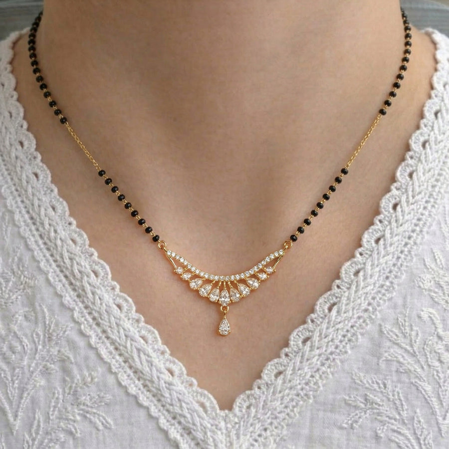 Hemandri Gold Plated Mangalsutra