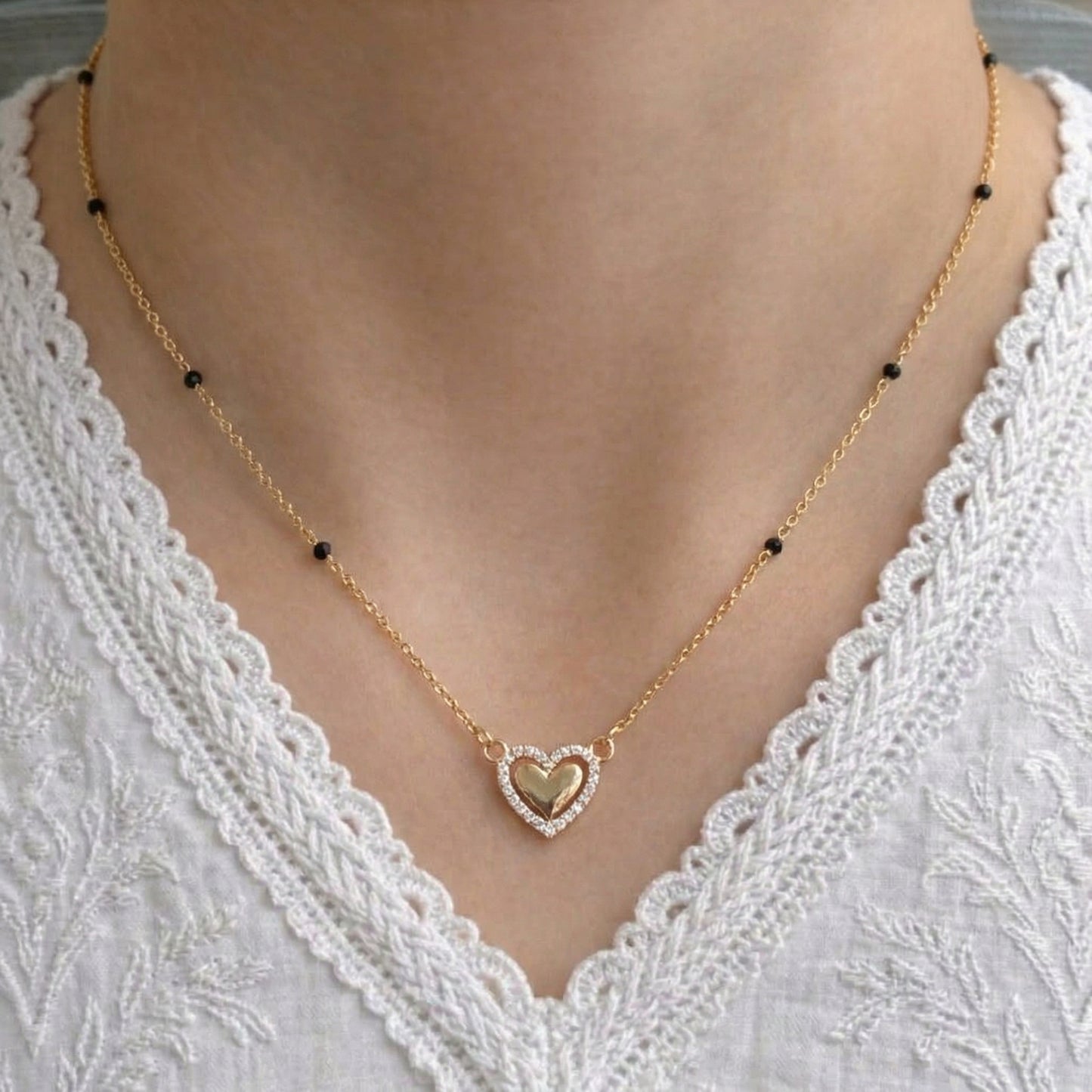Sana Gold Plated Mangalsutra