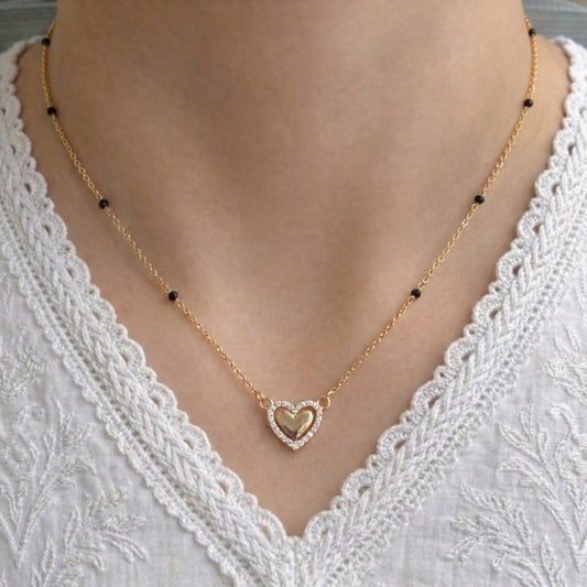 Sana Rose Gold Plated Mangalsutra