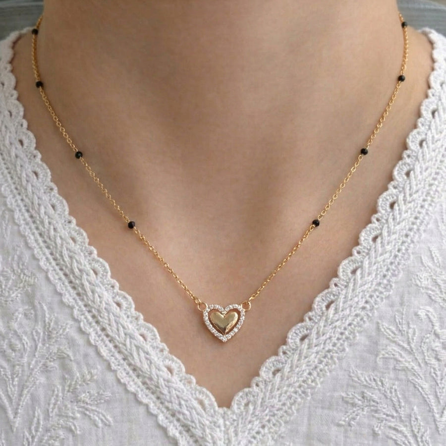 Sana Rose Gold Plated Mangalsutra