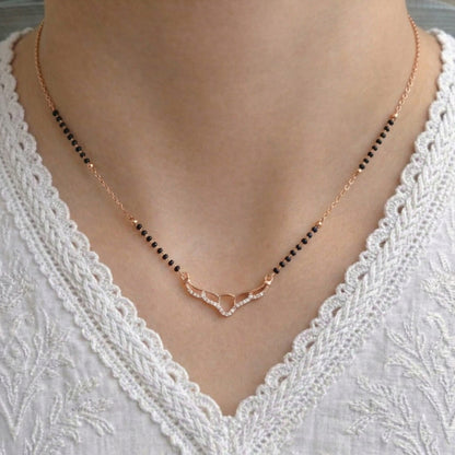 Hiba Gold Plated Mangalsutra