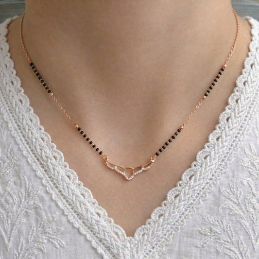 Hiba Gold Plated Mangalsutra