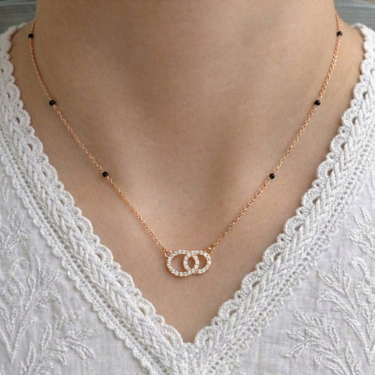 Amina Gold Plated Mangalsutra
