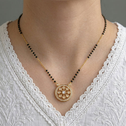 rosi Gold Plated Mangalsutra