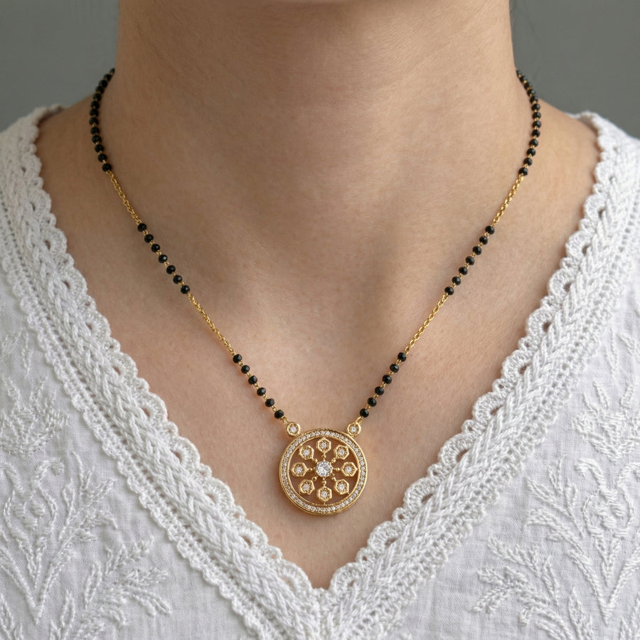 rosi Gold Plated Mangalsutra