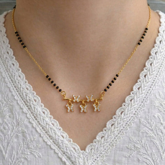 Myra Gold Plated Mangalsutra