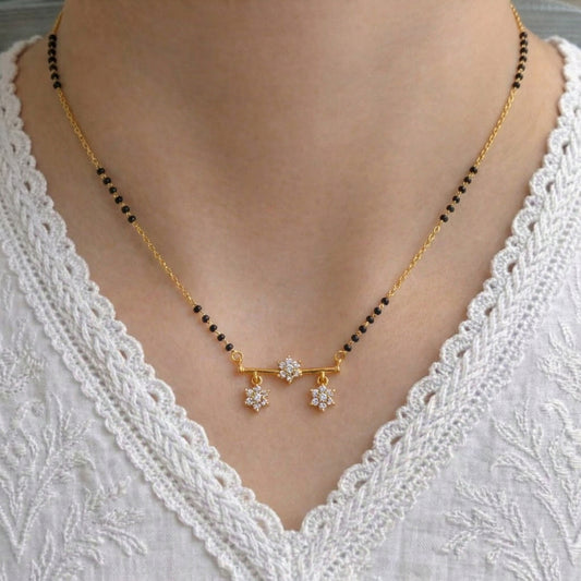 Aavya Gold Plated Mangalsutra