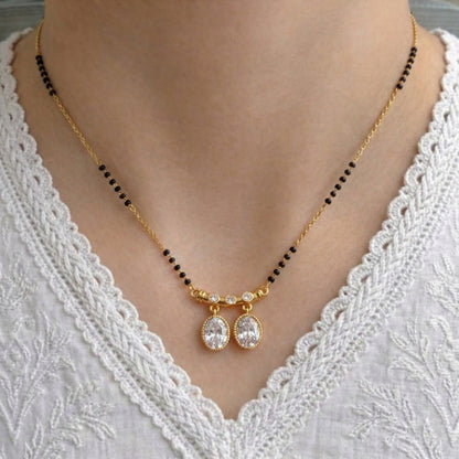 Saanvi Gold Plated Mangalsutra