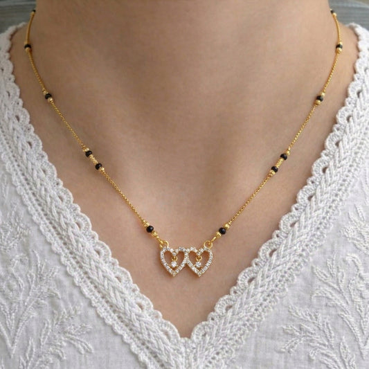 Raina Gold Plated Mangalsutra