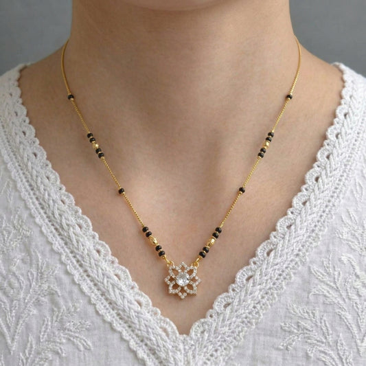 Esha Gold Plated Mangalsutra