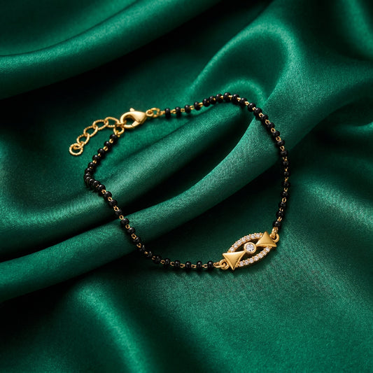 Zayvora Prism Nazar Mangalsutra Bracelet