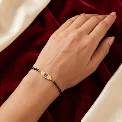 Elvora Halo Essence Mangalsutra Bracelet