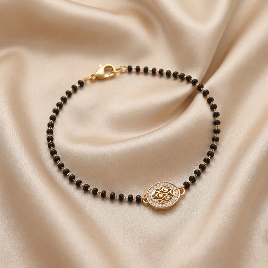 Zoraya Filigree Mangalsutra Bracelet