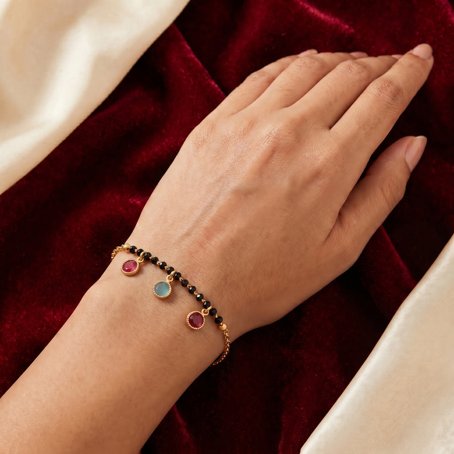 Trivella Gem Mangalsutra Bracelet