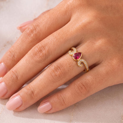 Mila Adjustable Ring