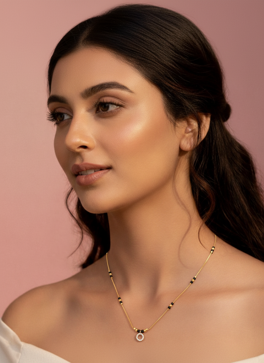 Sitara Gold Plated Mangalsutra