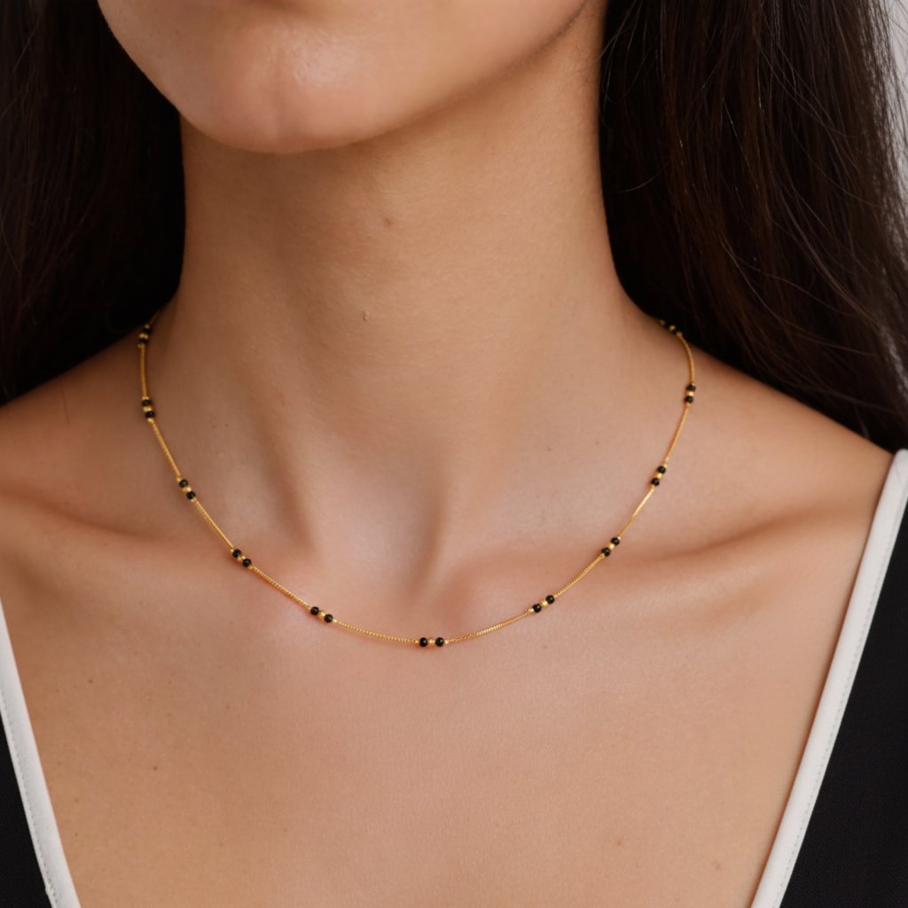 Kalindi Gold Plated Mangalsutra