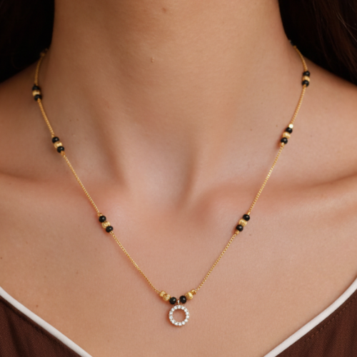 Aaradhika Gold Plated Mangalsutra