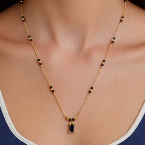 Mrunal Gold Plated Mangalsutra