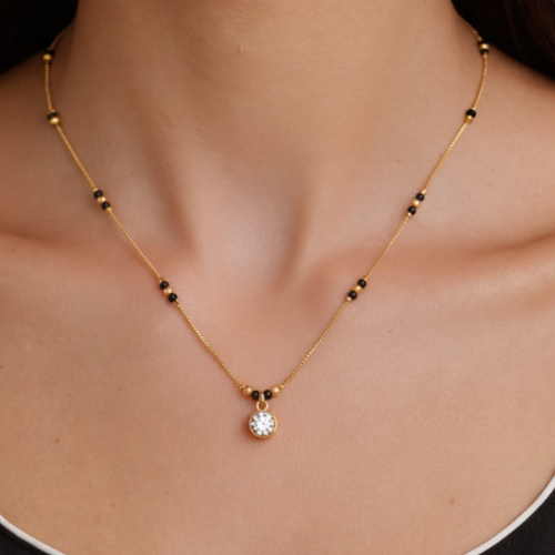 Mitali Gold Plated Mangalsutra