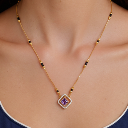 Kamya Gold Plated Mangalsutra