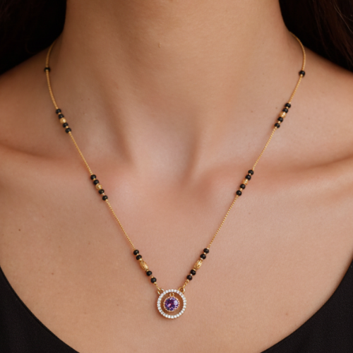 Nalini Gold Plated Mangalsutra