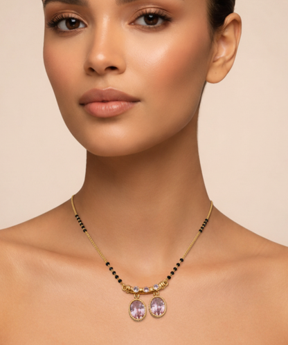 Kiara Gold Plated Mangalsutra