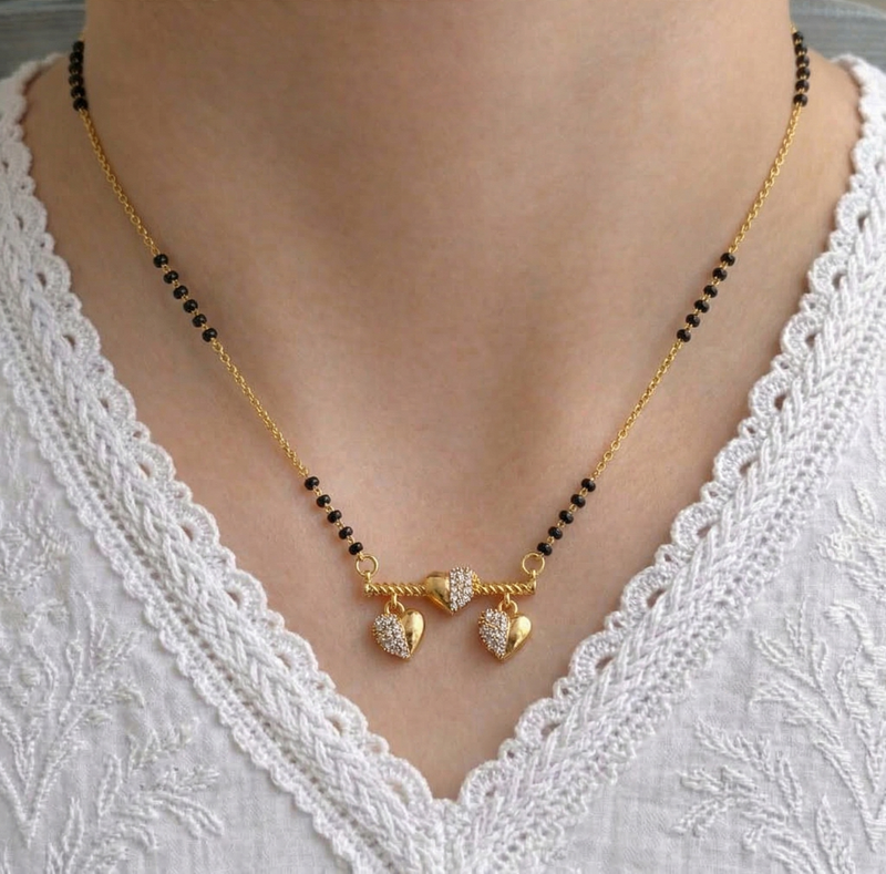 Aarohi Gold Plated Mangalsutra