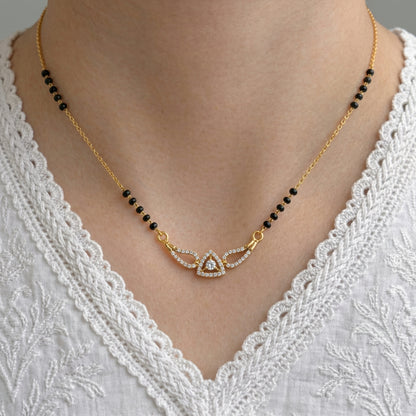 Anika Gold Plated Mangalsutra