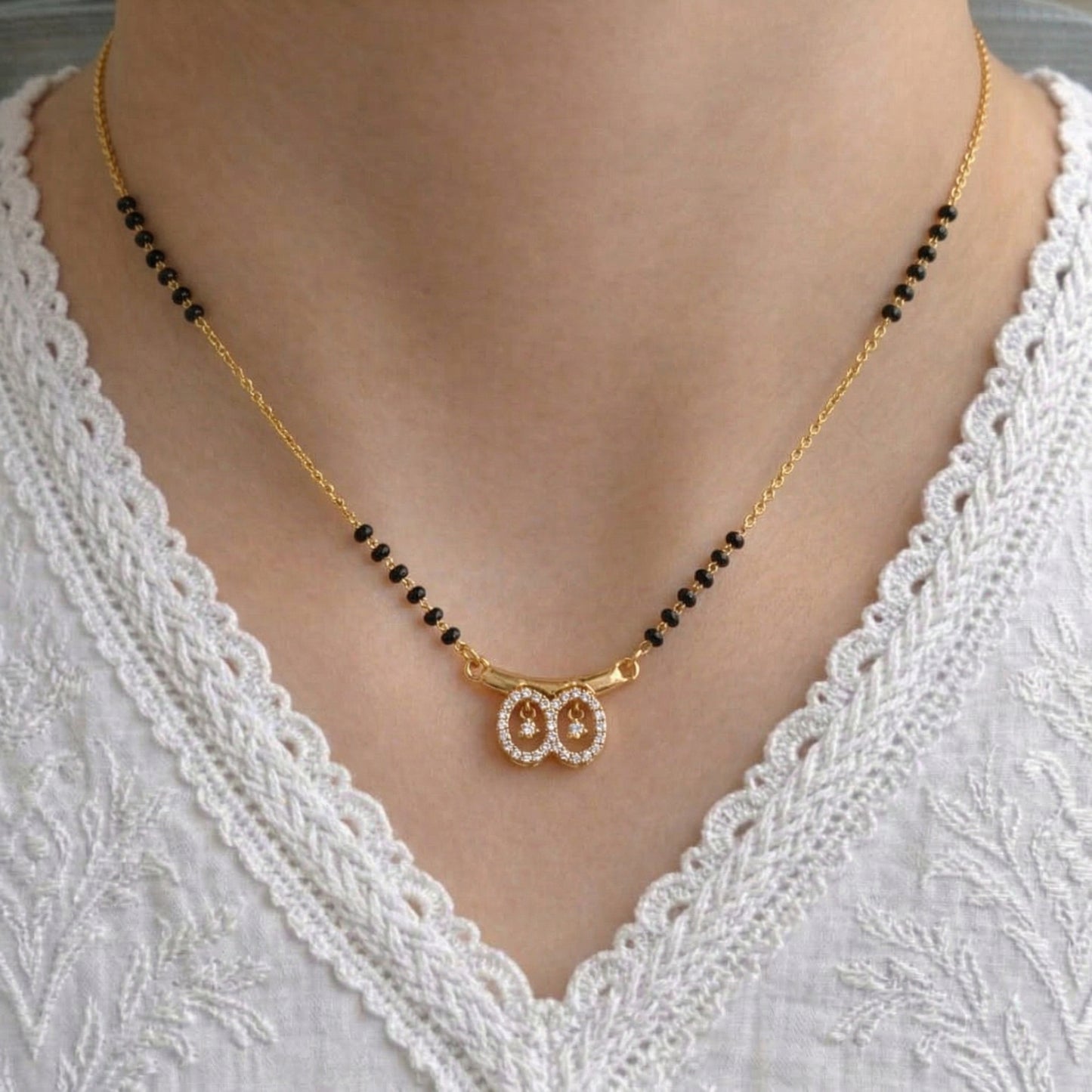 Navya Gold Plated Mangalsutra
