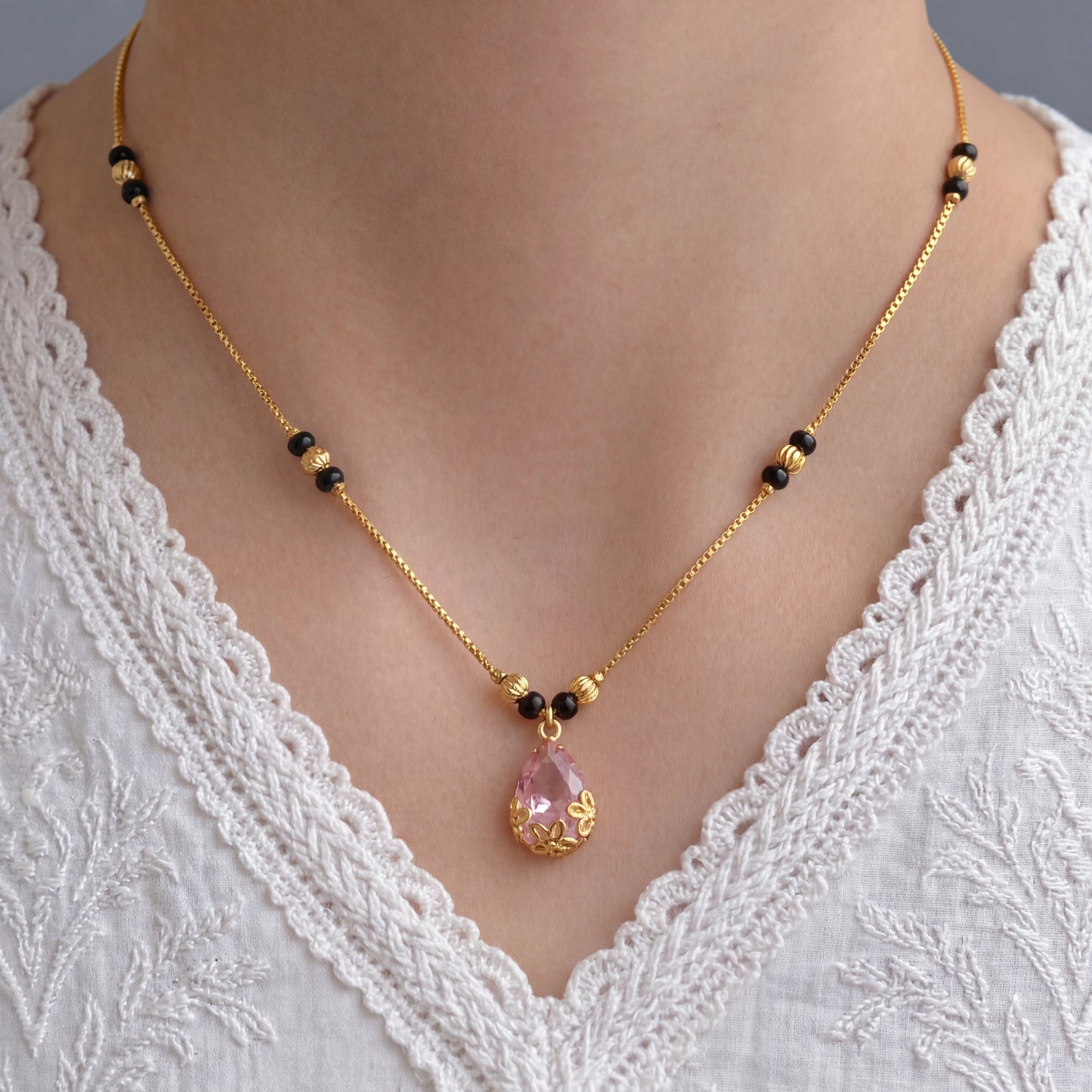 Kavya Gold Plated Mangalsutra