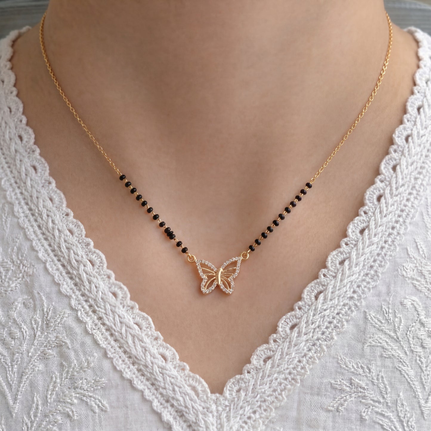 Amaira Gold Plated Mangalsutra