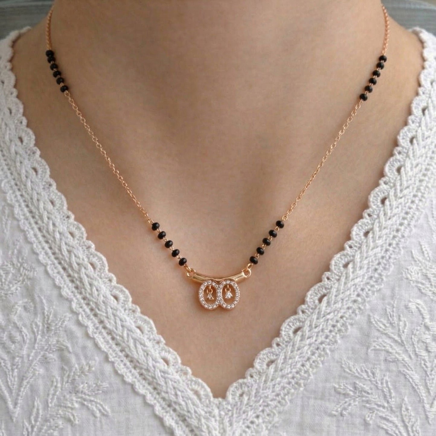 Riva Gold Plated Mangalsutra