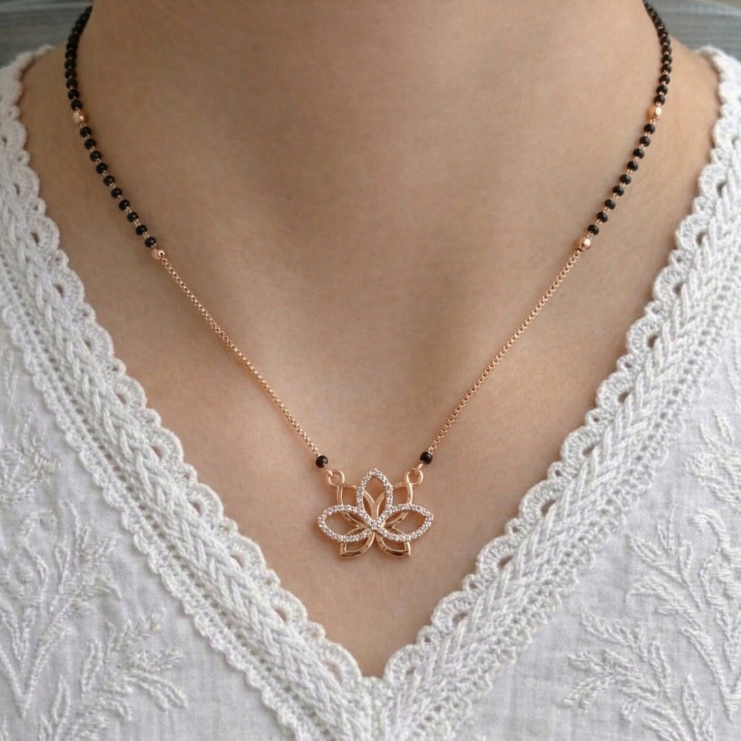 Arohi Gold Plated Mangalsutra