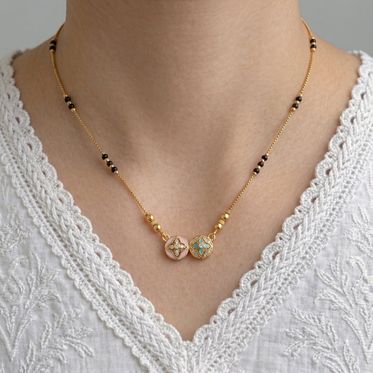 Aaradhya Gold Plated Mangalsutra