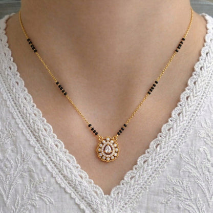 Meera Gold Plated Mangalsutra