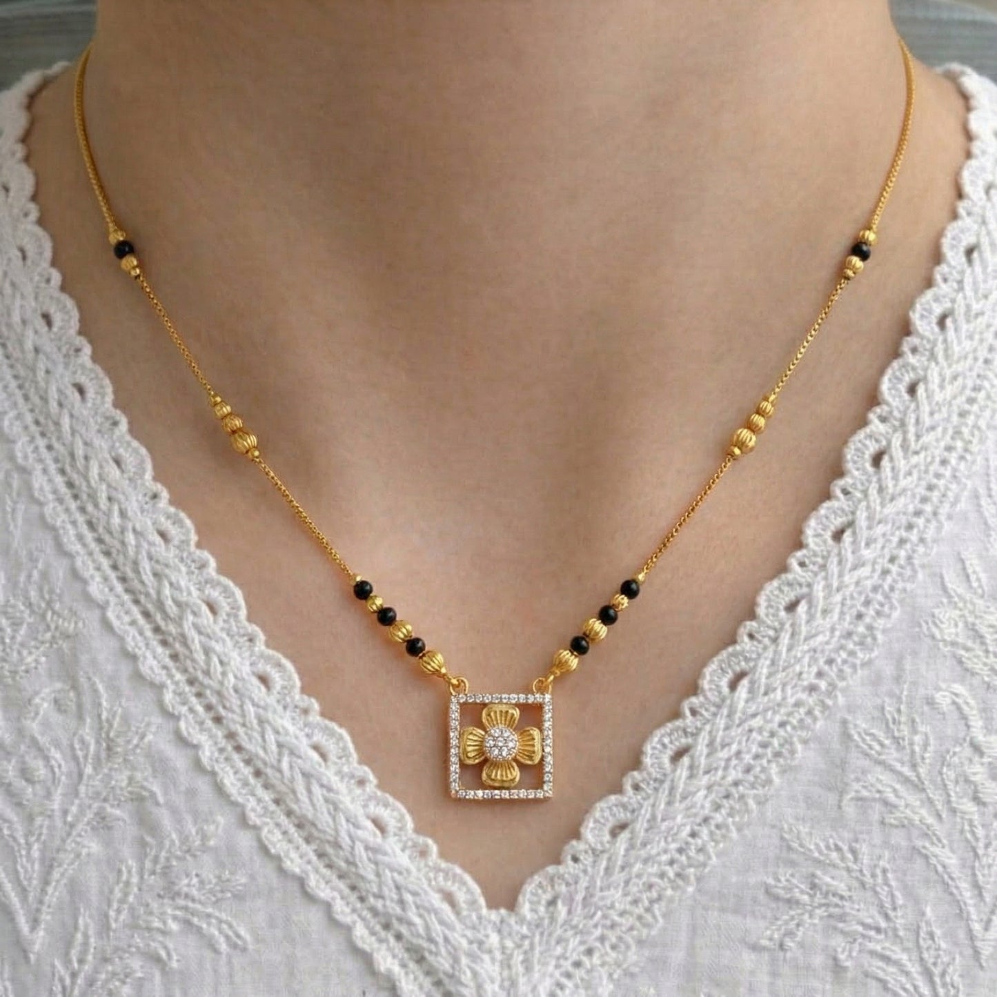 Chaitali Gold Plated Mangalsutra